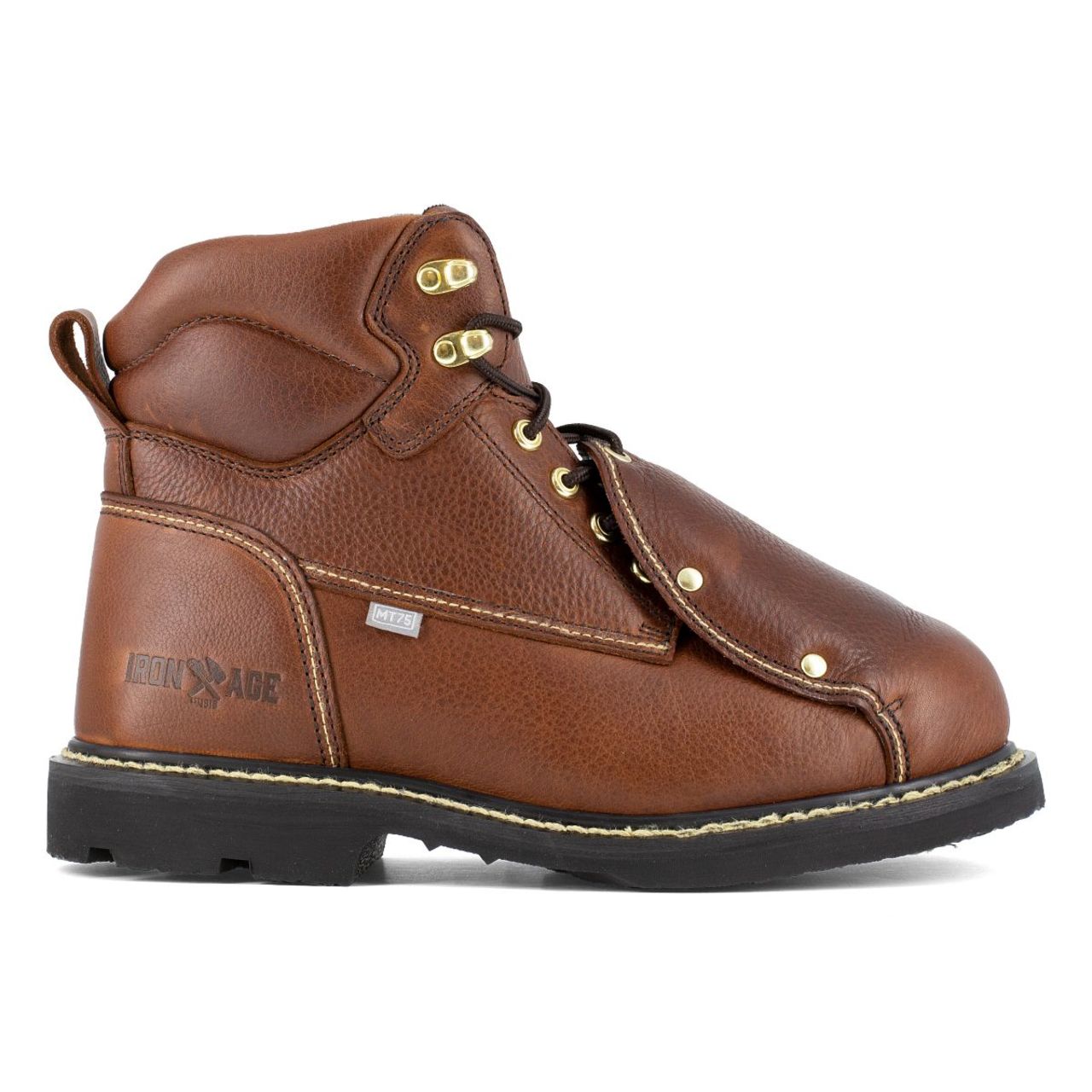 Iron Age Men's Groundbreaker 6" EH Met-Guard Steel Toe Work Boots, IA5017