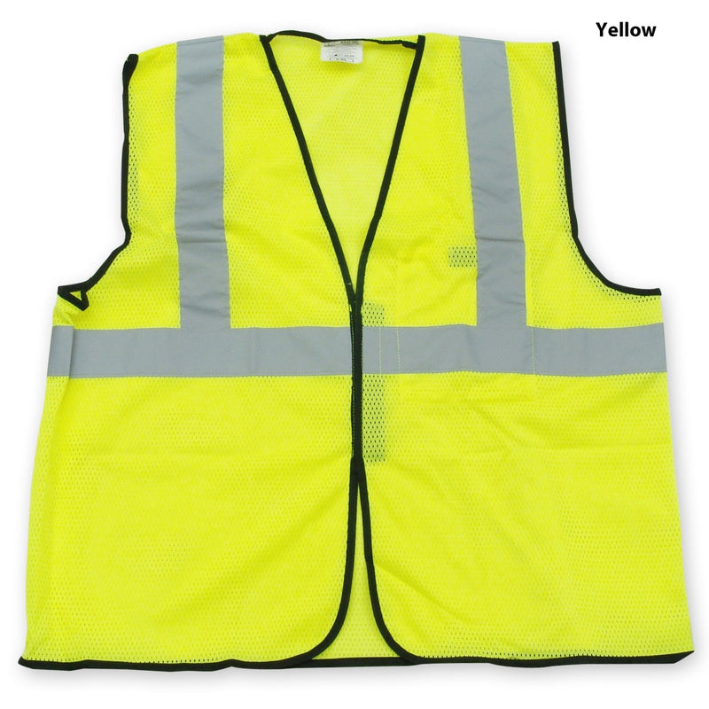 OccuNomix Type R Class 2 Hi-Vis Economy Mesh Safety Vest, ECO-GC