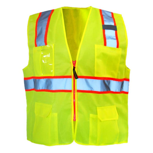 OccuNomix Type R Class 2 Hi-Vis Two-Tone Surveyor Safety Vest, LUX-ATRANS