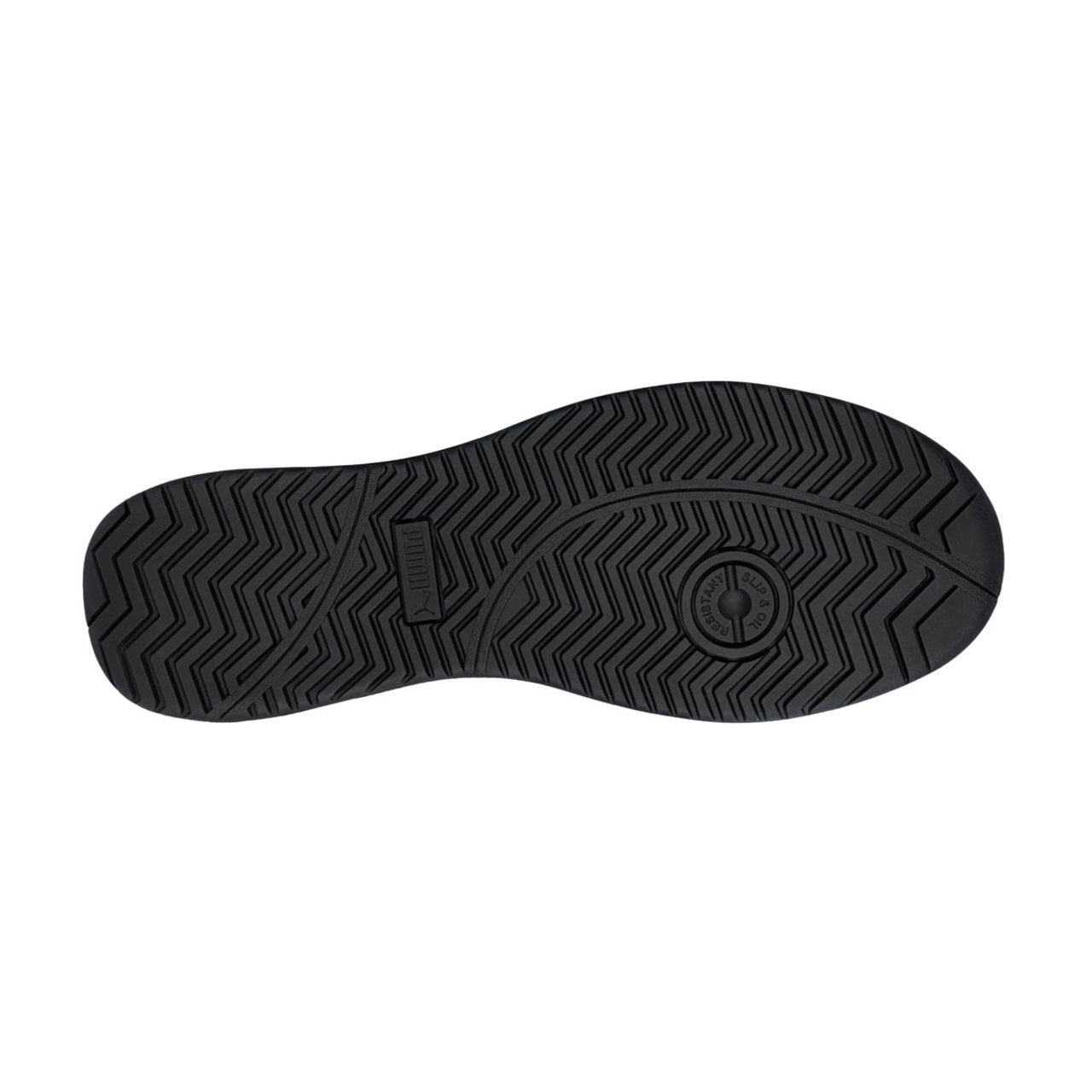 Puma Safety Women's Icon Suede Low EH Composite Toe Shoes, 640115, Black/White