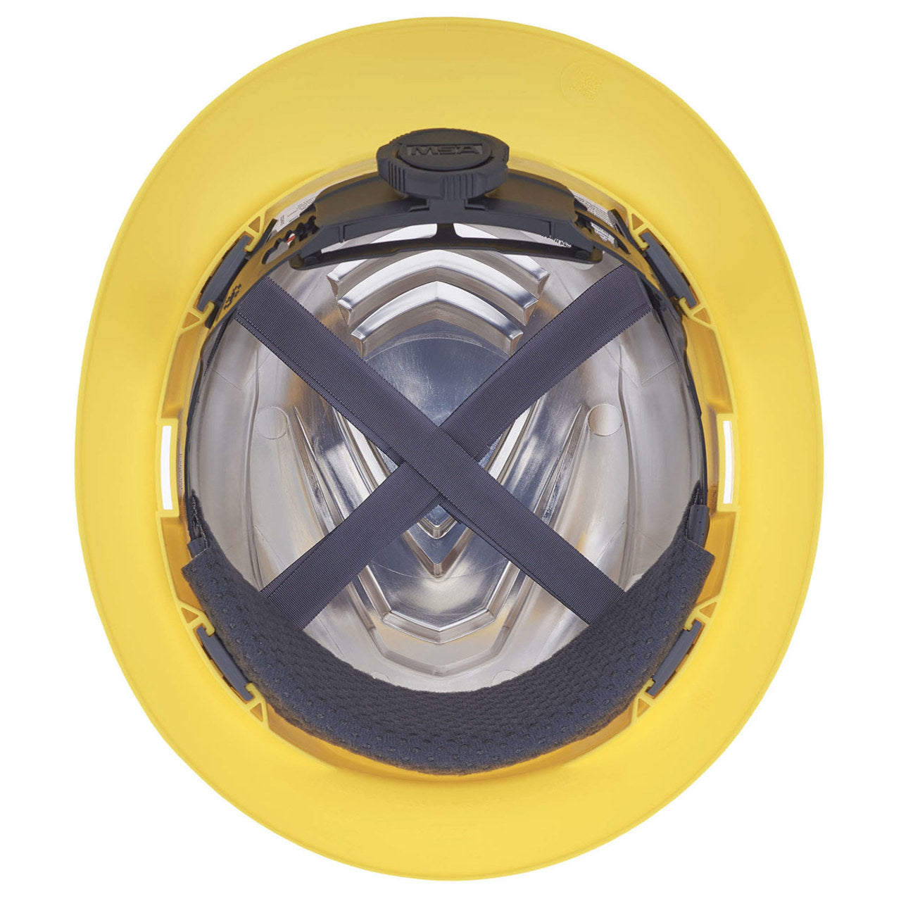 MSA V-Gard C1 Full Brim Hard Hat with Fas-Trac III Ratchet Suspension