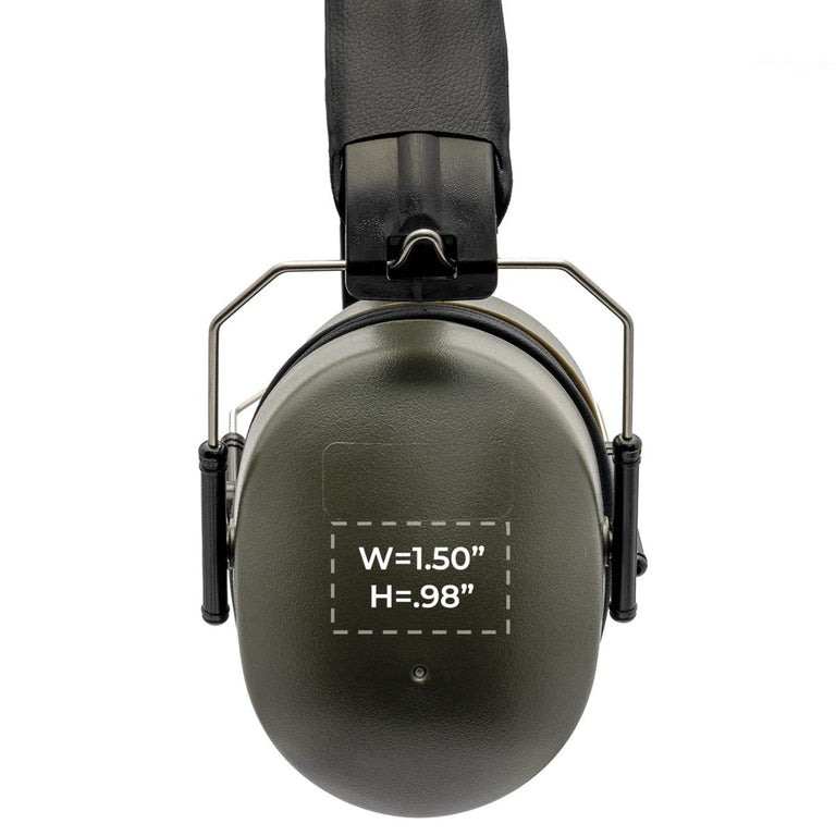 Custom Logo Pyramex PM30 Earmuffs, NRR 27dB