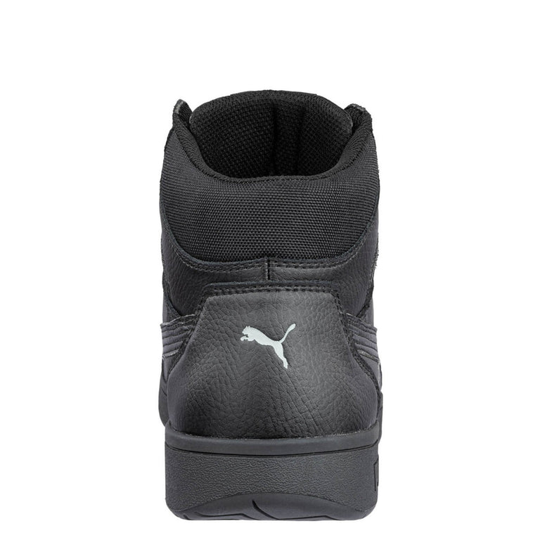 Puma Safety Women's Frontcourt Mid EH Composite Toe Shoes, 630085, Black