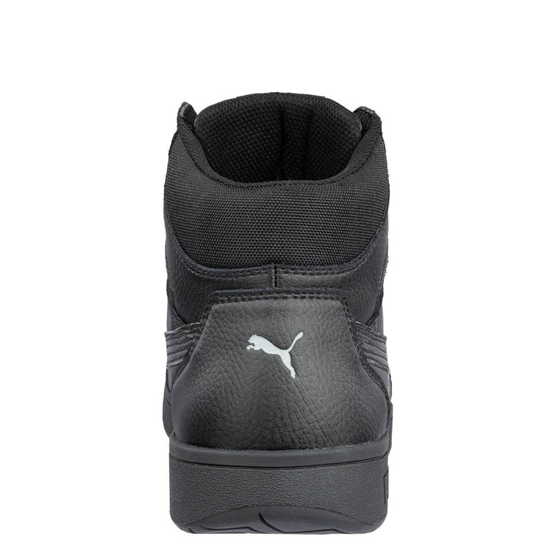 Puma Safety Women's Frontcourt Mid EH Composite Toe Shoes, 630085, Black