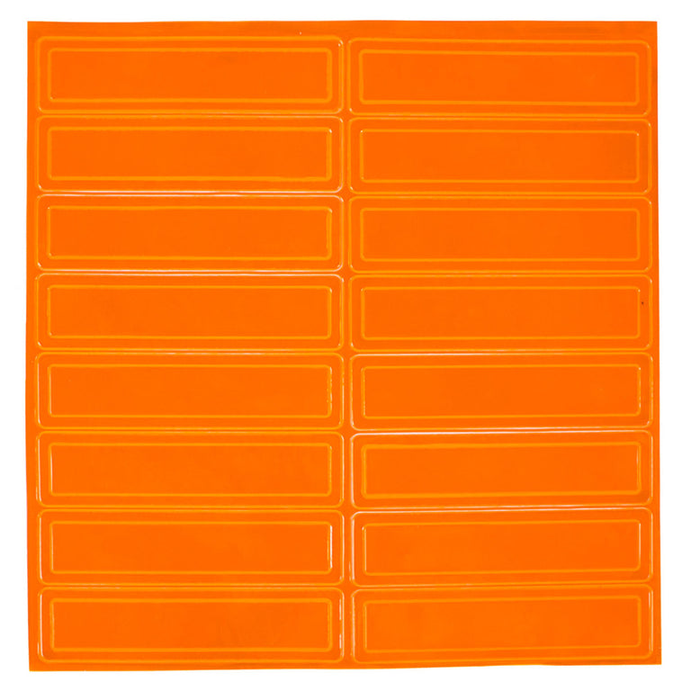 Pyramex Reflective Hard Hat Stickers - 16 Pack