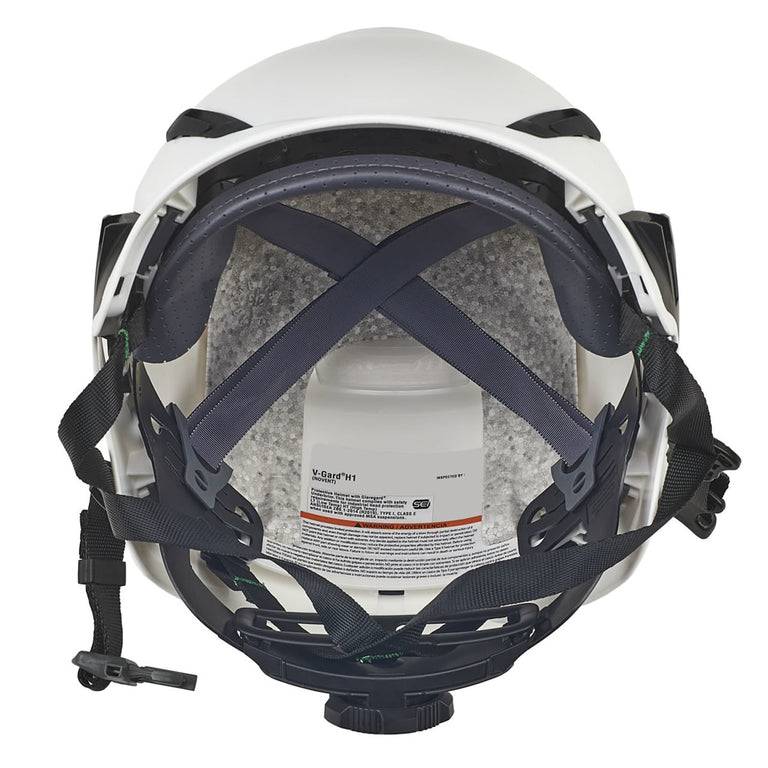 MSA V-Gard H1 Non-Vented Hard Hat with Fas-Trac III Suspension