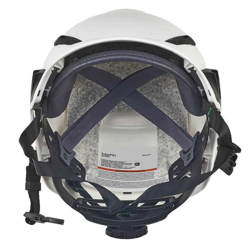MSA V-Gard H1 Non-Vented Hard Hat with Fas-Trac III Suspension