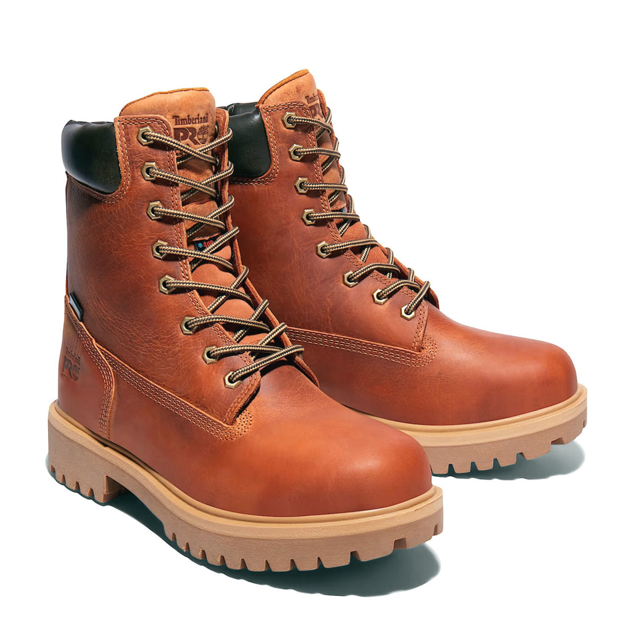 Timberland PRO Men's Direct Attach 8" Waterproof Insulated EH Soft Toe Boots - TB1A29X82141