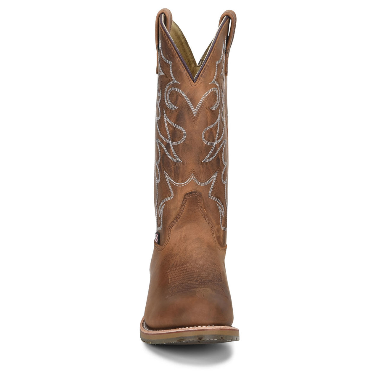Double-H Men's Dylan 12" Western Soft Toe Boots, DH1552, Brown