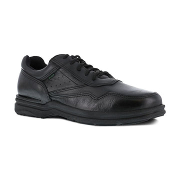 Rockport Works Men's Postwalk Athletic Oxford Soft Toe Shoes, Black - RP2610