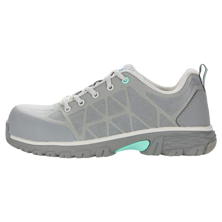 Nautilus Women's Spark Oxford Grey Carbon Toe Work Shoe (Size 5.5 Wide)