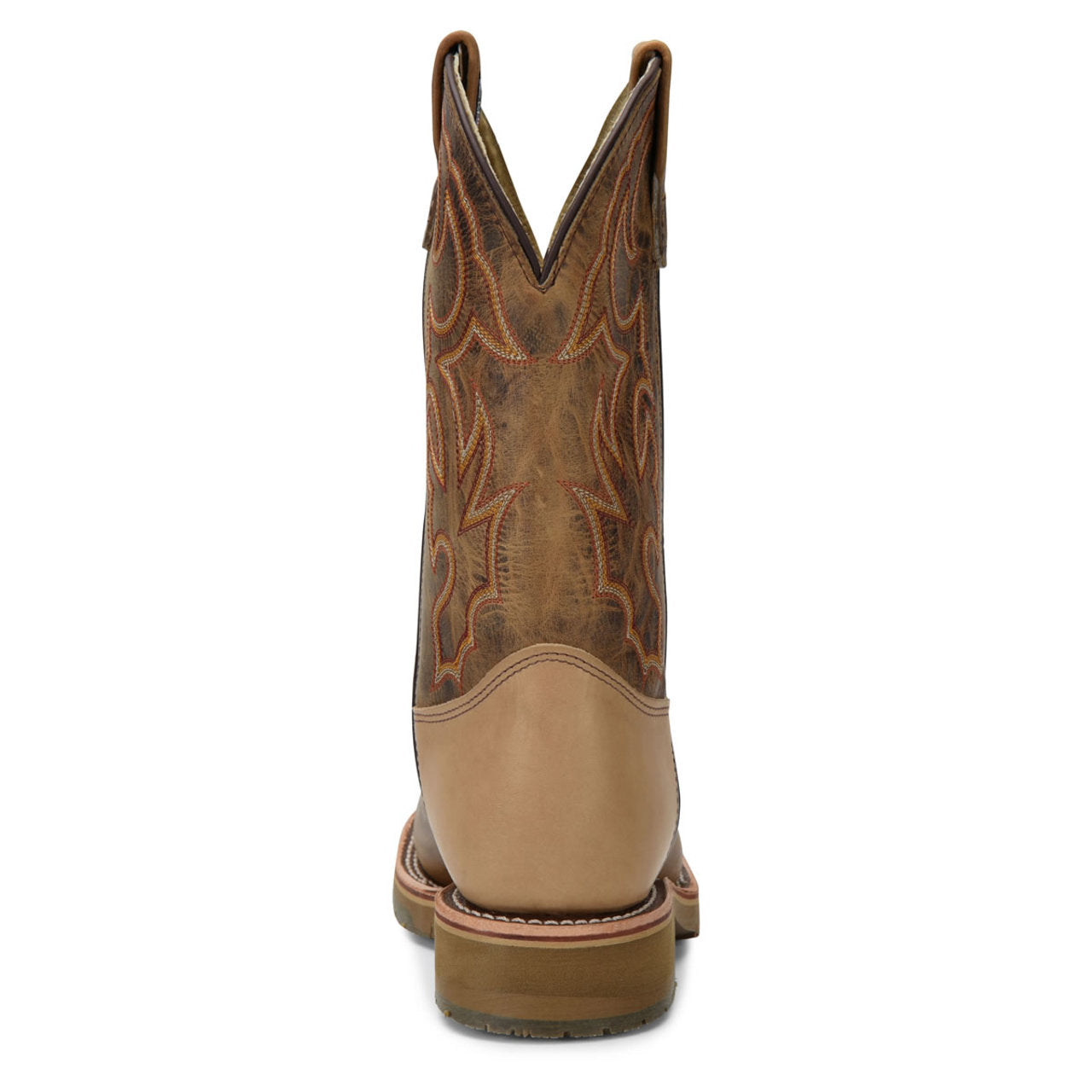 Double-H Boots Men's Dwight 11" Roper Steel Toe Boots, Brown, DH3567