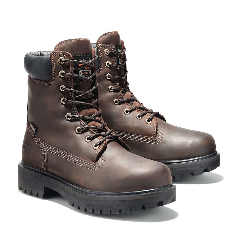 Timberland PRO Men's Direct Attach 8" Waterproof Insulated EH Soft Toe Boots, TB1380222421