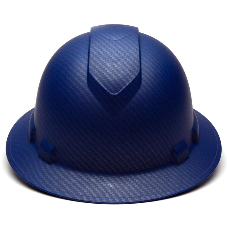 Custom Pyramex Ridgeline HD Full Brim Hard Hat, 4-Point Ratchet Suspension