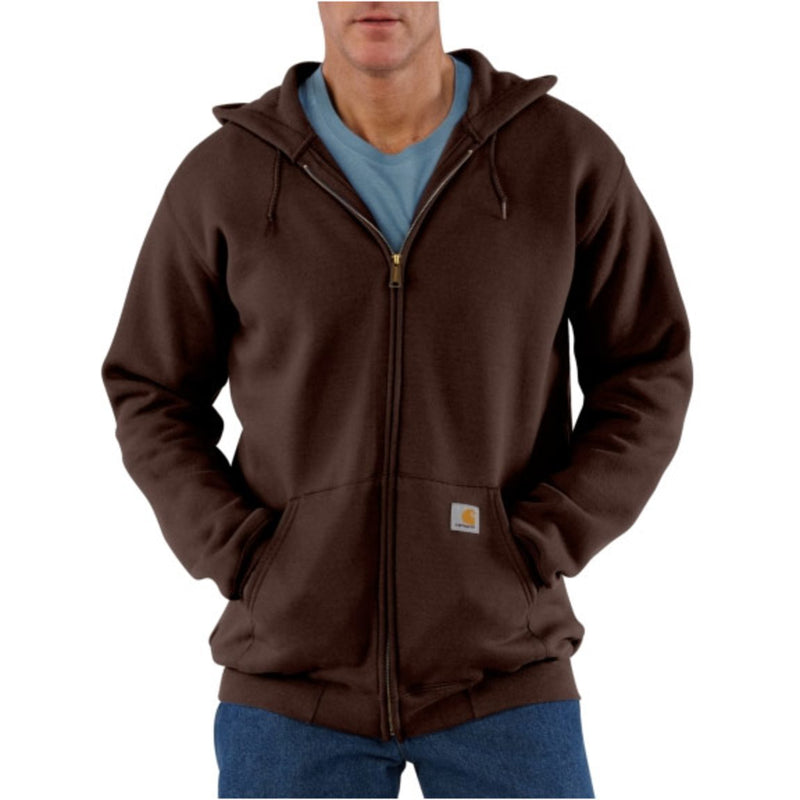 Carhartt Midweight Fleece Zip Front Hooded Sweatshirt - K122