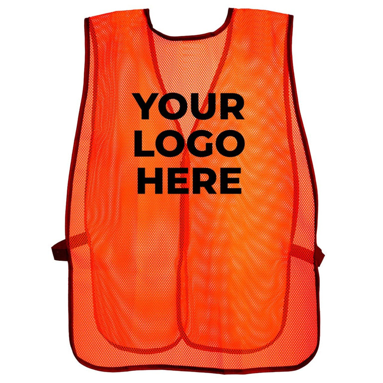 Custom Rugged Blue Non-ANSI Hi-Vis Mesh Safety Vest
