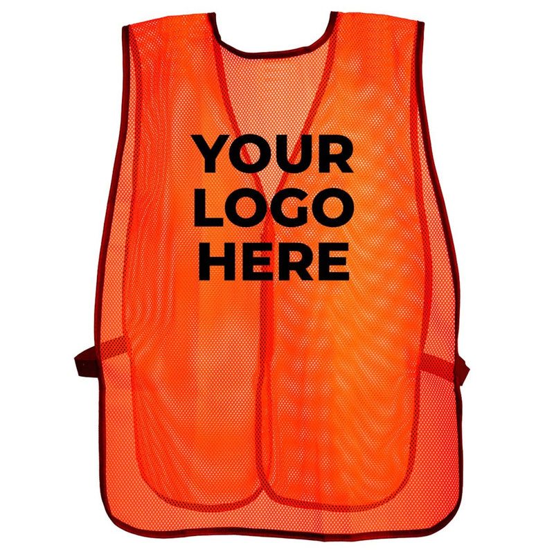 Custom Rugged Blue Non-ANSI Hi-Vis Mesh Safety Vest