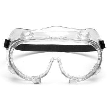 Rugged Blue Anti-Fog Safety Goggles, Clear Lens