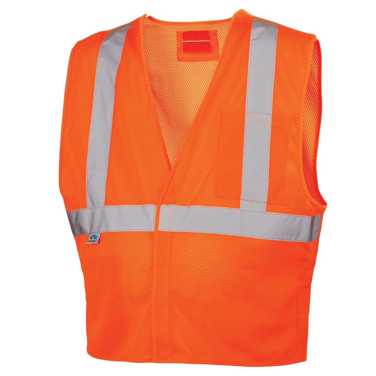 Custom Pyramex RVHL25 Type R Class 2 Hi-Vis Breakaway Mesh Safety Vest