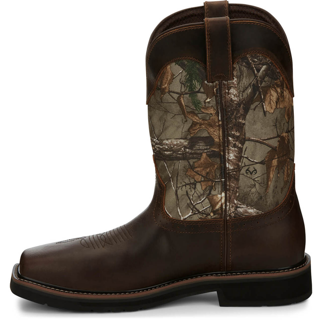 Justin Men's Trekker 11" Waterproof EH Composite Toe Boots, SE4677, Brown